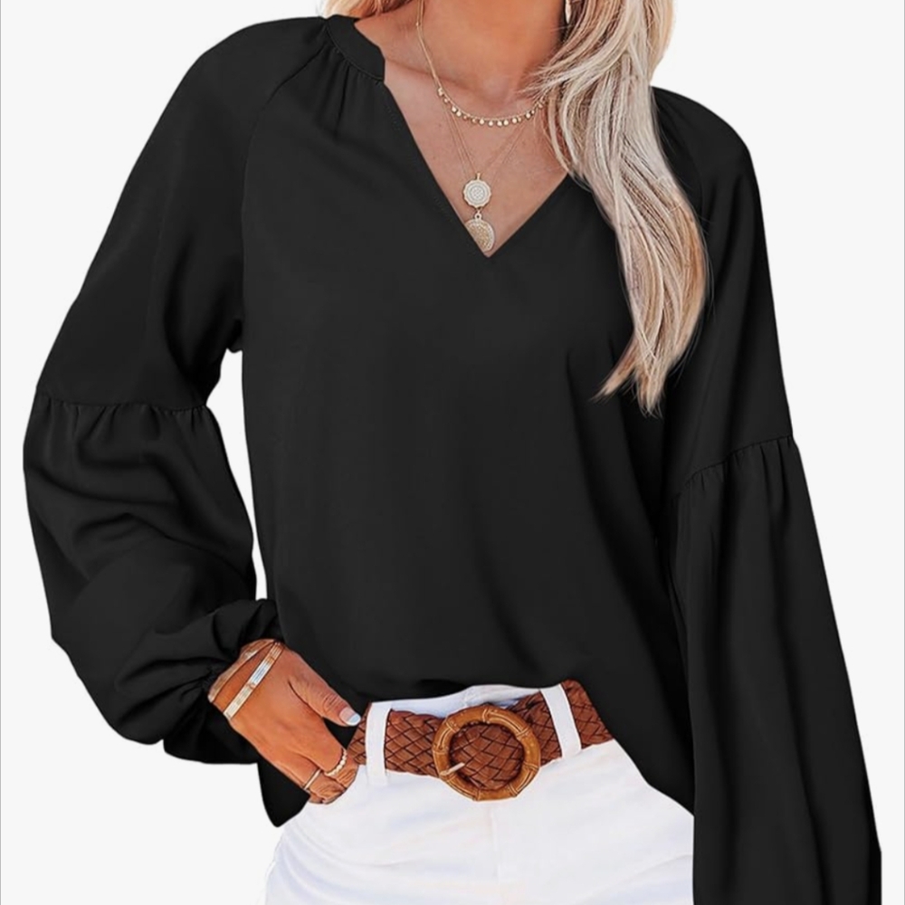 Long sleeve boho top
